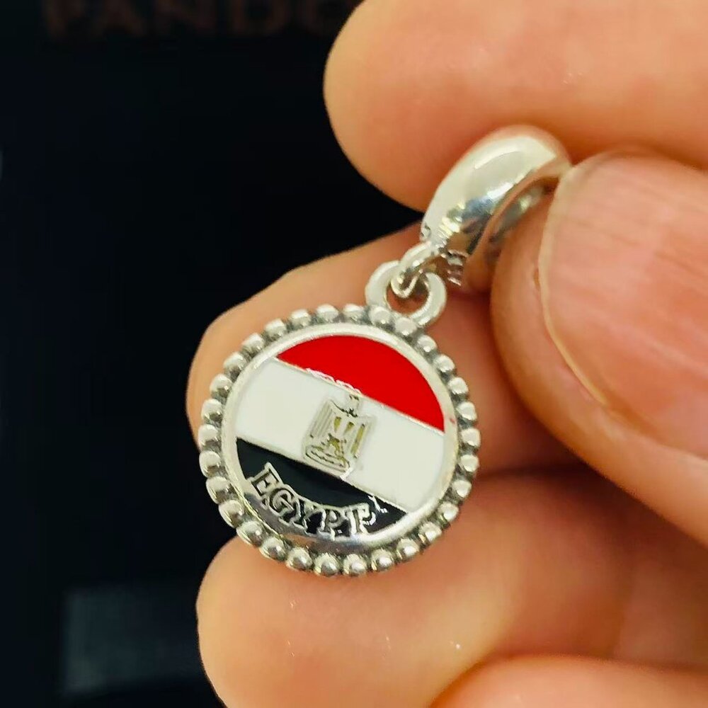 ✨🔥Pandora EGYPT Flag Charm